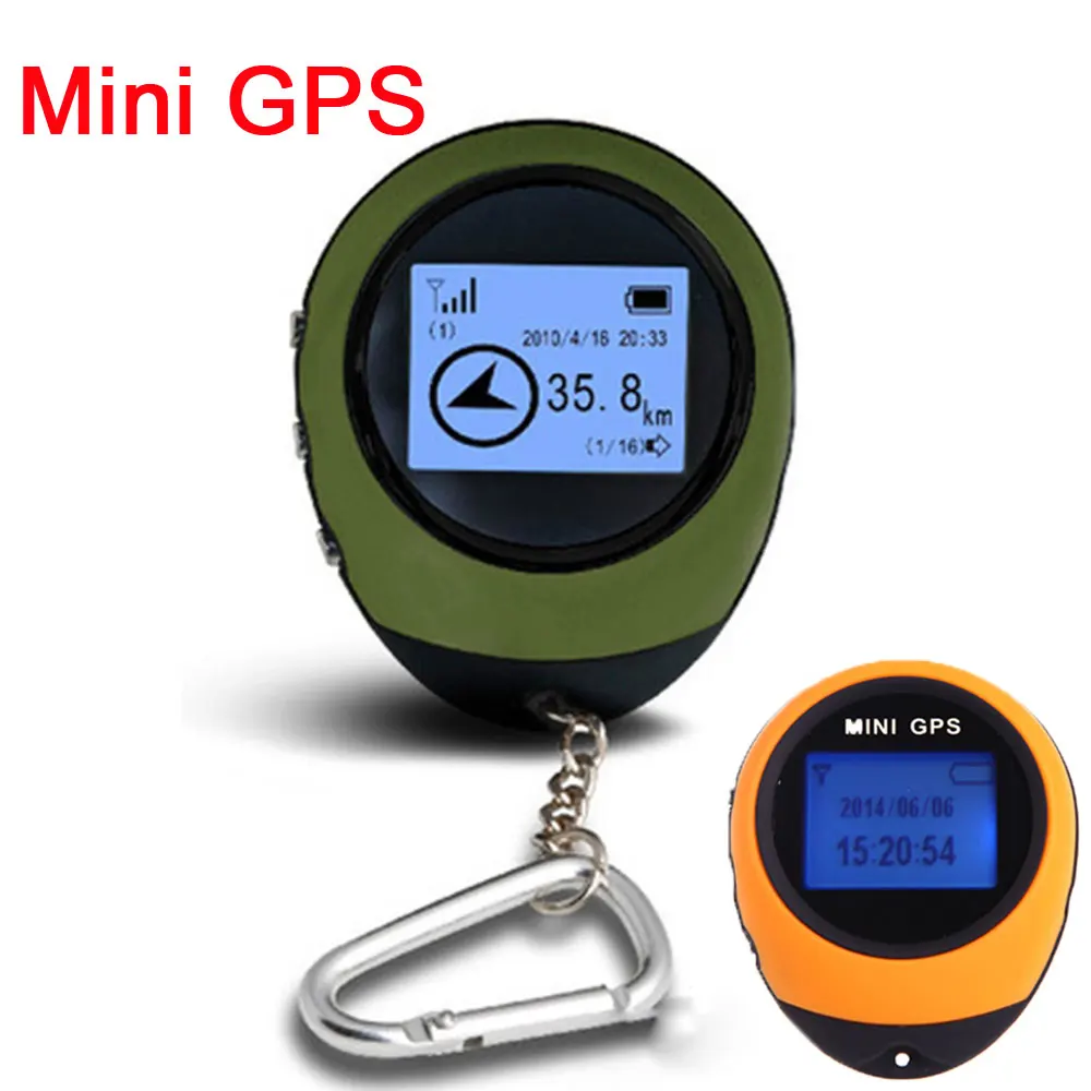 

Handheld Mini GPS Navigation tourist Compass Keychain PG03 GPRS USB Guide Rechargeable Location Tracker For Hiking Climbing