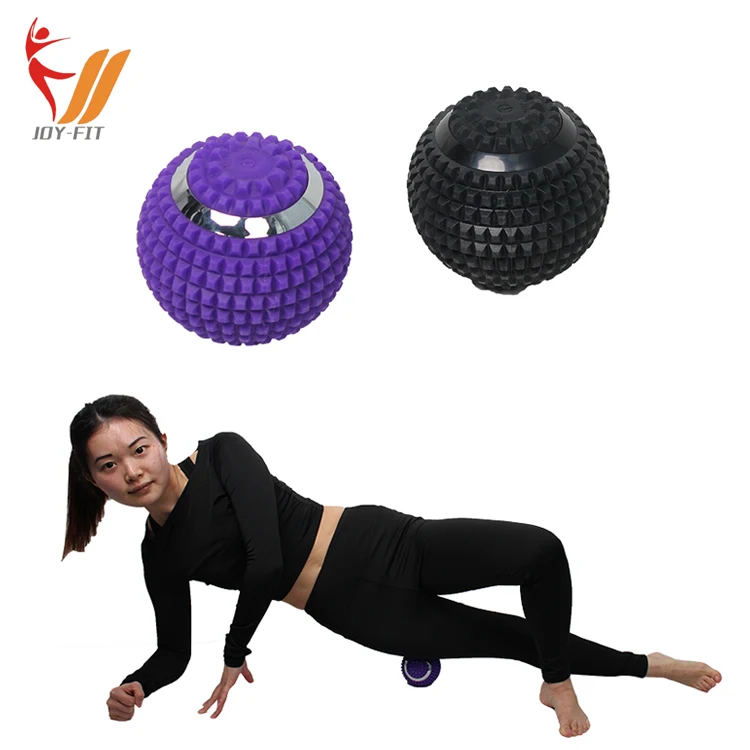 

custom rechargeable handheld relax body vibrating massage ball