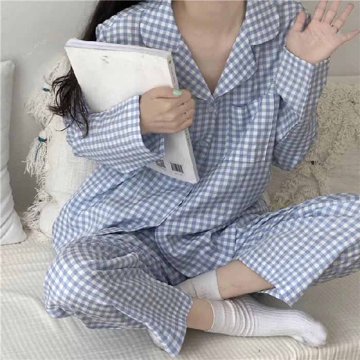 

Wholesale Pyjama Terno Lounge Sleep Wear Lady Night Suit Pjs Pijama De Dos Pizas Pillama Mujer Pajama Set Women Girl Sleepwear