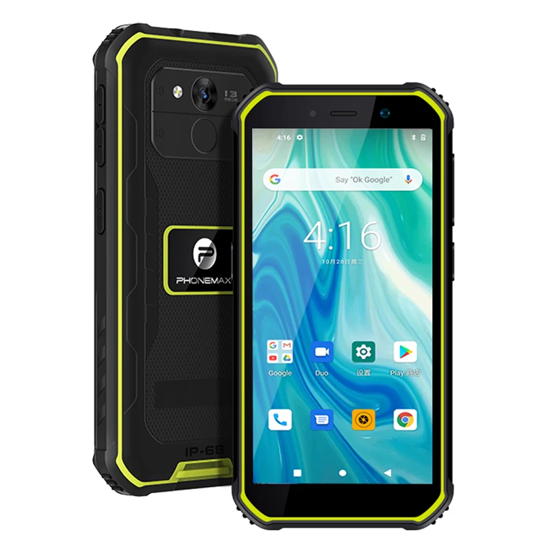 

Phonemax 5.5 inch 3g 32g LTE 4G 8MP 13MP rugged android smartphone