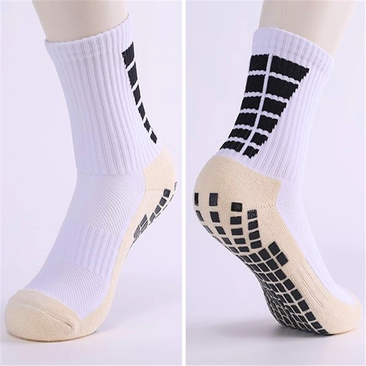 

Non Slip Custom Football Socks and durable sports socks men crew, Custom color