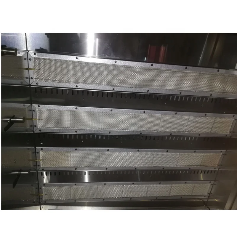 
Commercial Gas Chicken Rotisserie Oven 4 Rods 16 Pieces of Chicken 