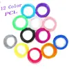 3D Pen Filament Refills - PCL Filament 1.75mm,12 Different Colors for 3D Printing,Each Color 16.5 Feet,Total 195 Feet Lengths f