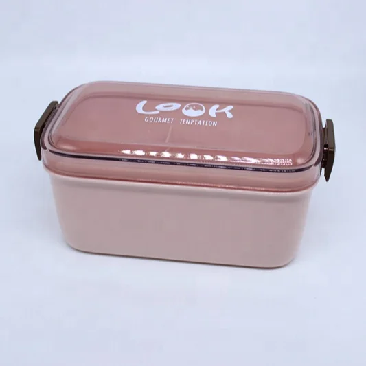 

Environmentally friendly plastic compartment lunch box with high transparent lid, 3 kinds