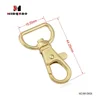 Excellent quality 3/4 inch light gold metal snap hook for women handbags