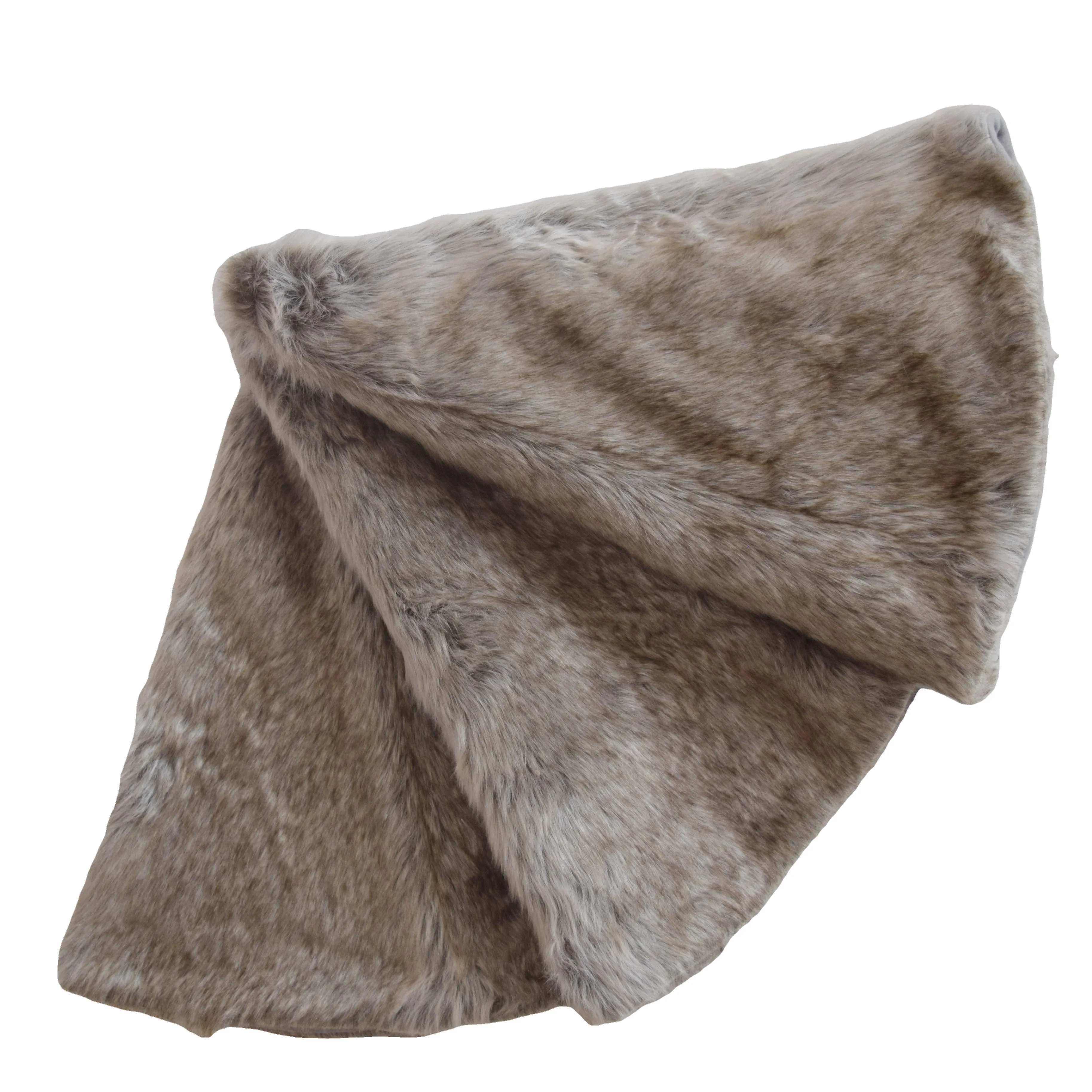 豪华人造毛皮圣诞树裙高品质30 圣诞装饰品