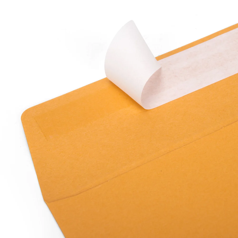 Peel & Seal Selfadhesive Envelopes Hign Quality Golden Kraft 100gsm Paper Envelope Buy Kraft