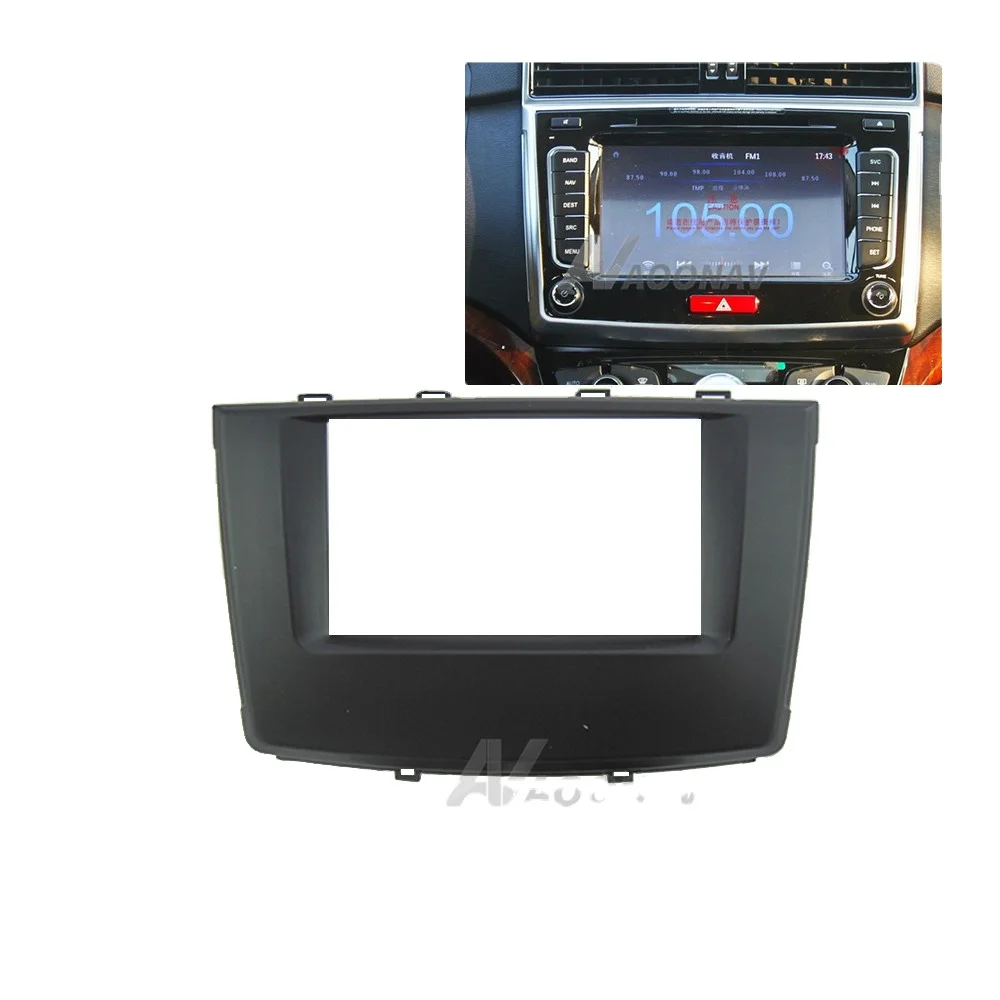 

Car Fascias Stereo Radio Audio Panel Navigation Frame Dash Kit For Great Wall H6 2013 Panel Dashboard ABS plastic Installation