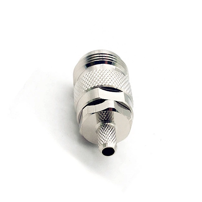 N Female Crimp Connector for RG58 LMR195 LMR200 Cable WiFi GSM GPS RF Radio Antenna