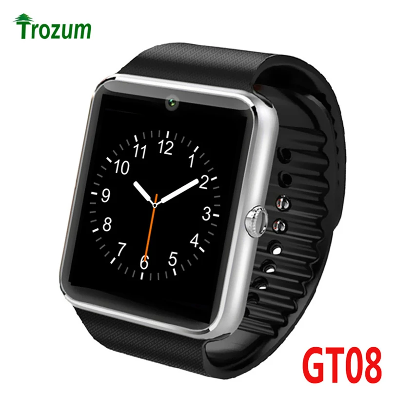 

Smart Watch GT08 Clock Sync Notifier Support Sim TF Card Bluetooth Connectivity Smartwatch for Android IOS Phone