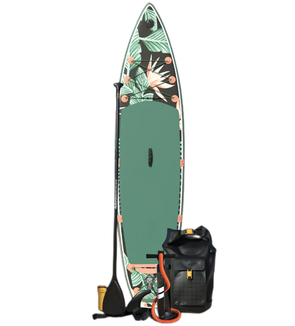 

HITU SP1612 Oem Wholesale 11'8 Surfing Paddleboard Air Sup Board Water Sports Inflatable Stand Up Paddle Board Surfboard