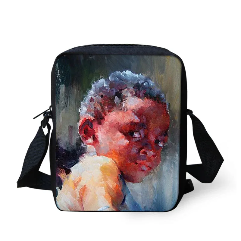 

Wholesaler African Art Boys Prints Children Kids Mens Crossbody Bags Messenger Bag Shoulder With Custom Logo Bag, Customized color