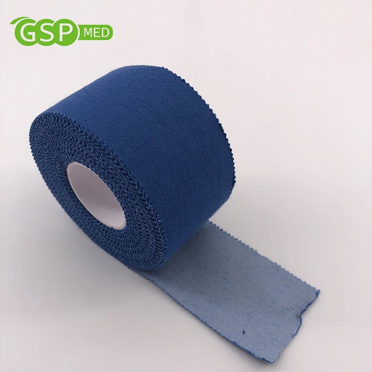 

3.8cm*13.7m color cotton material zipper High Grade Cotton Breathable athletic tape, 15 colors at your choice