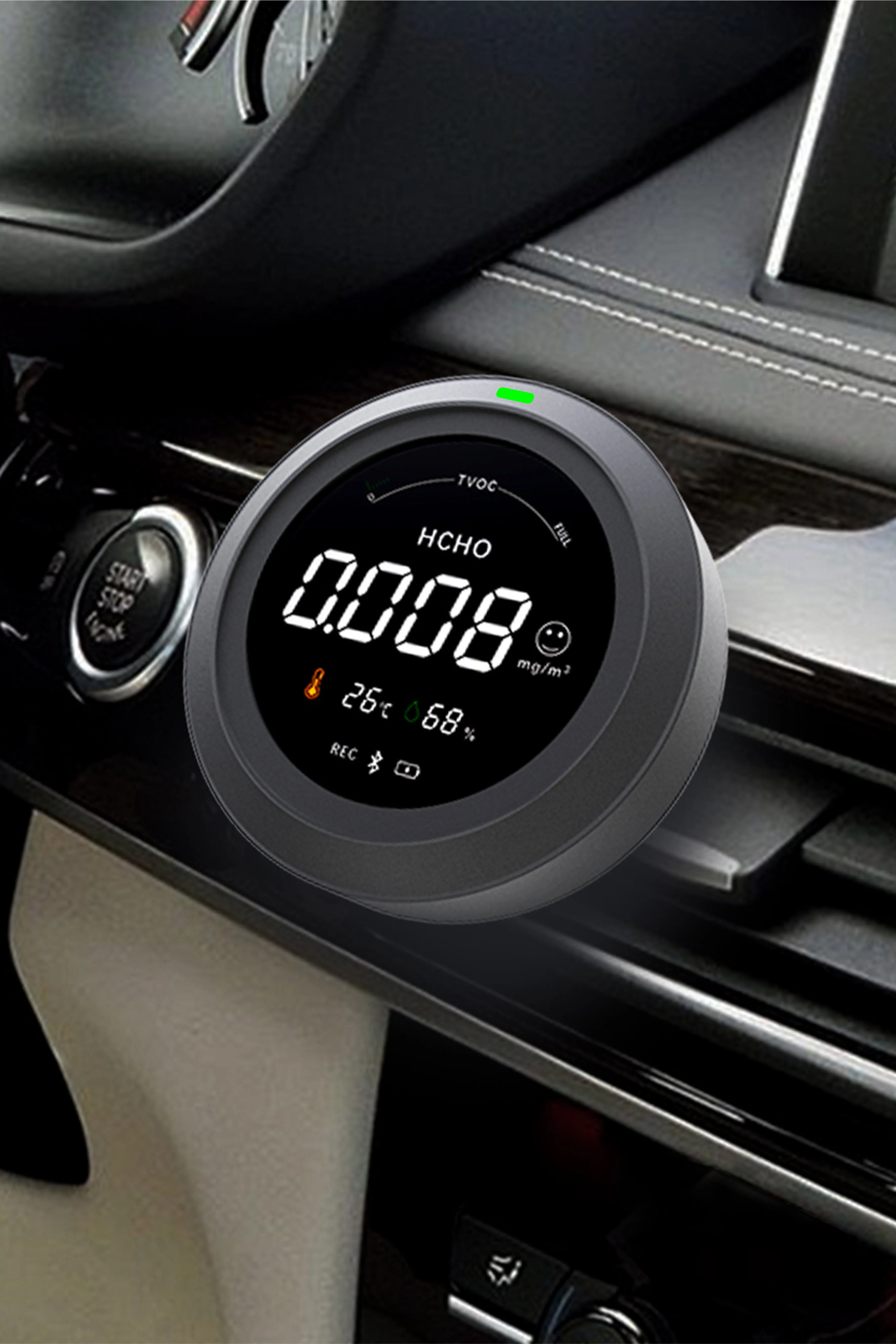 
Air quality pollution detector PTH-2 TVOC monitor formaldehyde sensor environment friendly with humidity display 