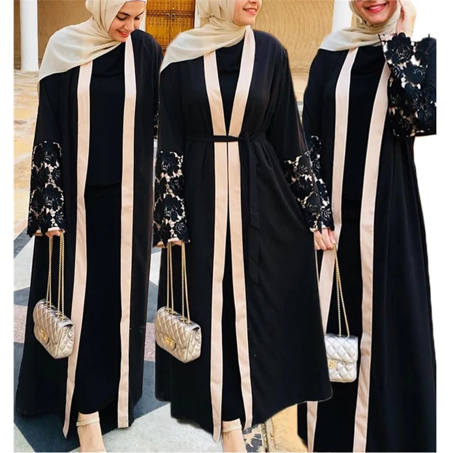 

Latest New Designs Embroidery Cardigan Islamic Clothing Fashion Front Open Abaya Kimono Arabic Style Dubai Muslim Abaya, Customized