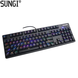 104 Key RGB LED USB Gaming Mechanical Keyboard