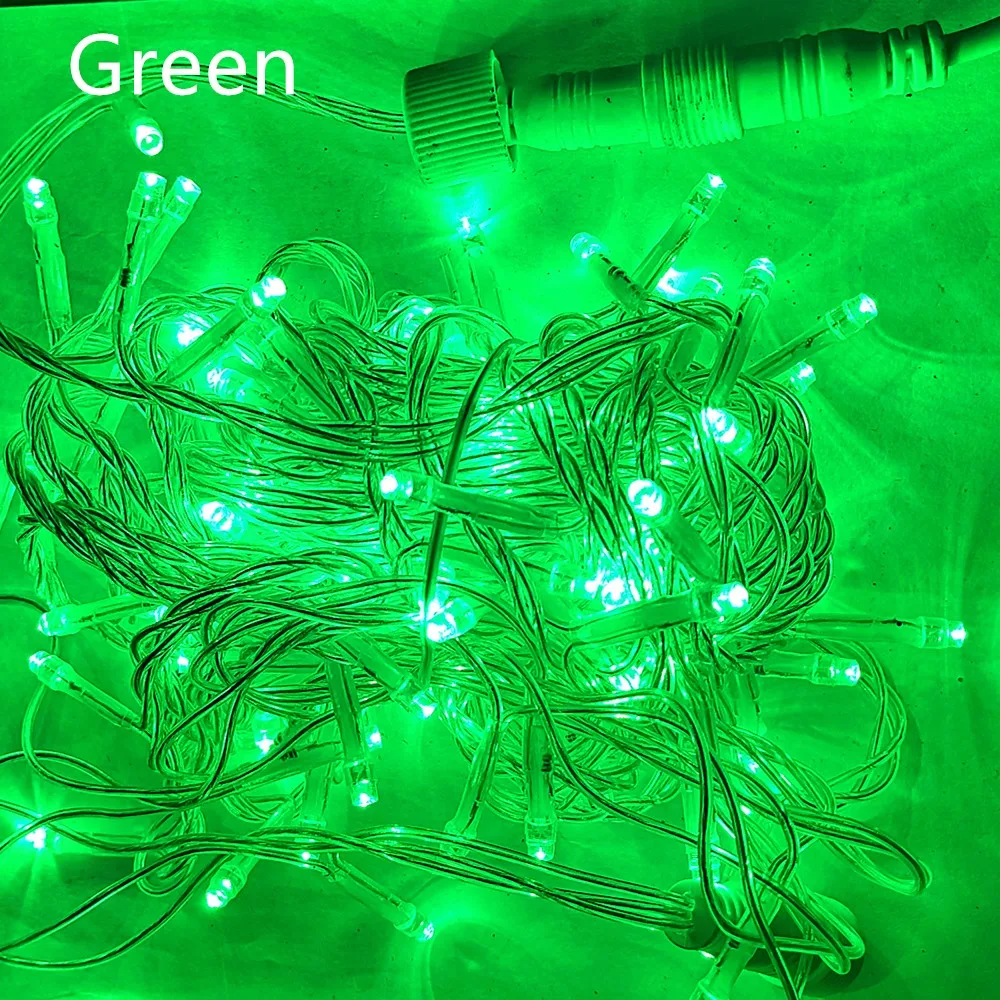 Holiday Connect 50m Male And Female Plug String Outdoor Waterploof Holiday Decoration Led 10m