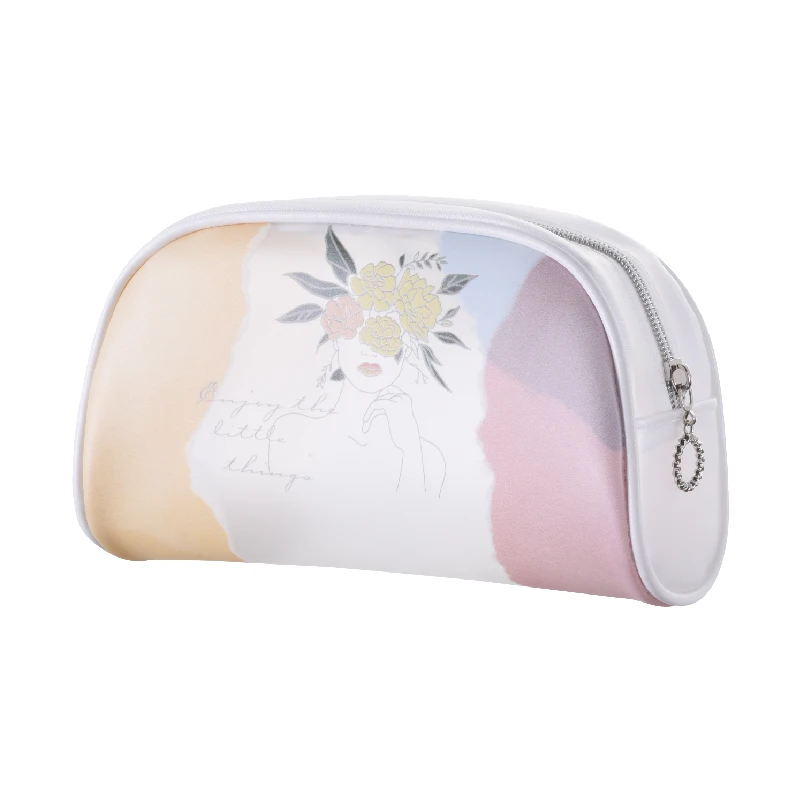 

Super Cute Print Custom Logo Travel girl Luxury Travel TPU Makeup Cosmetic Bags, Hologram pouch