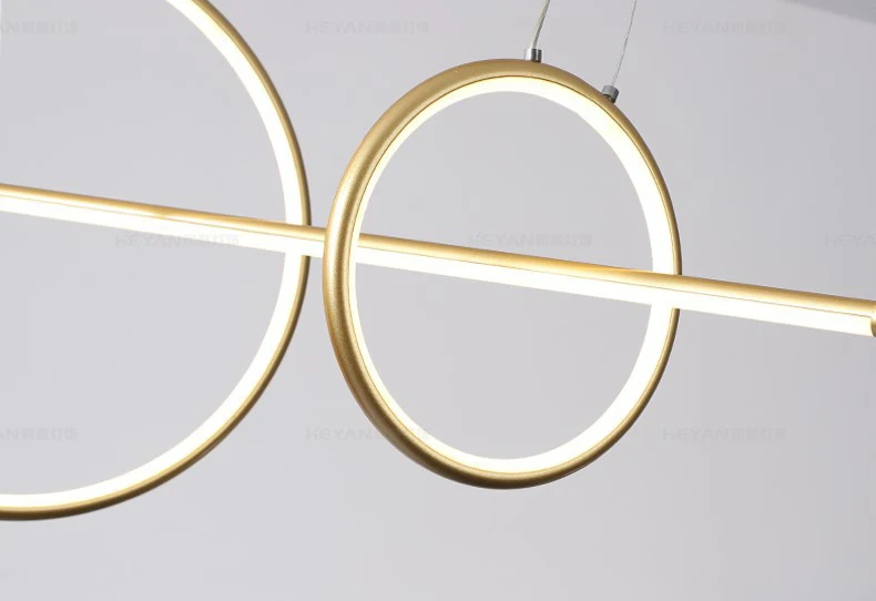 Nordic modern minimalist new restaurant chandelier creative loft lamp minimalist art wrought iron bar personality lighting