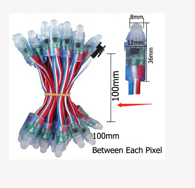 

Rgb Pixels Dc5v Christmas Decoration Pixel WS2811 Led Pixel Light