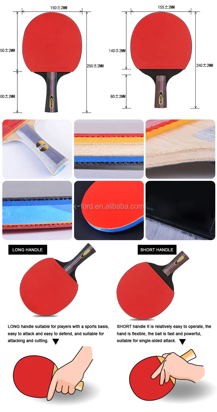 Professional Defensive Style Table Tennis Racket # 3 Free DHL SHIPPING 