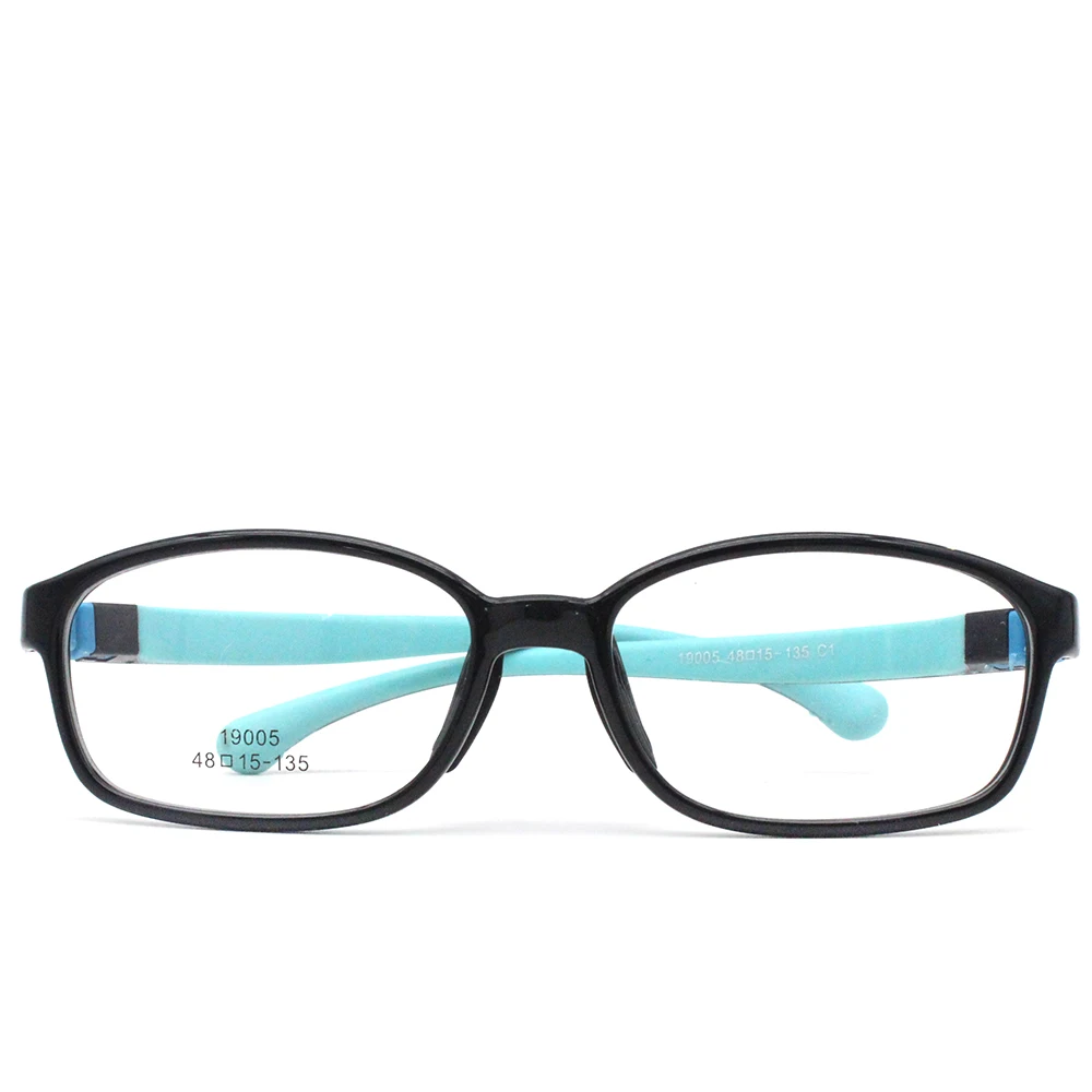 

Silicone timepieces, jewelry, eyewear severial color options demo lens changeable blue light filter glasses kids frame glasses f