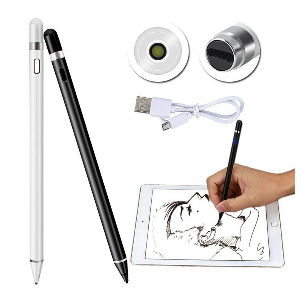 

BDD Digital Stylus Pens With Custom Logo For Promotion Stylus/Android Pencil, White
