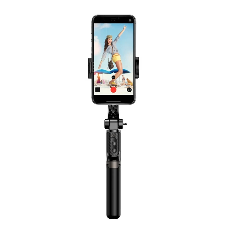 

Dual-Key Control Handheld Gimbal Stabilizer Folding 3 in1 Remote Selfie Stick Tripod Stand