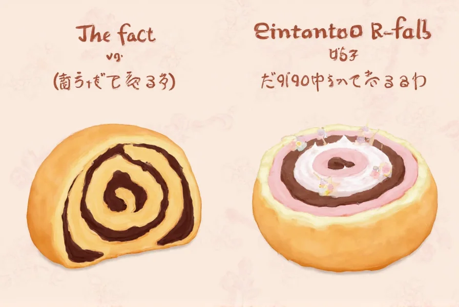 Step-by-step tutorial showing how to decorate plain cinnamon rolls with Hello Kitty facial features using white icing and red bow detail