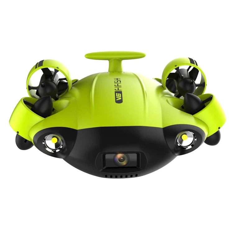 

Fifish V6 Underwater Drone with Head-Tracking Function + VR Box + 100M Cable + Spool + 64G Internal Storage Bundle