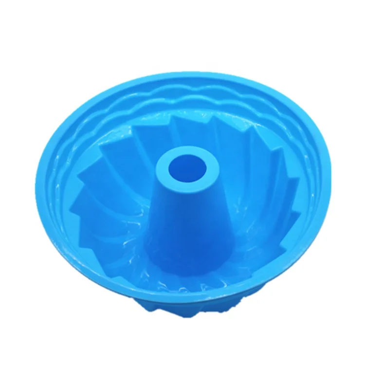 

Novelty Reusable Multi Color Silicone Rose Round Cake Bakeware Baking Molds