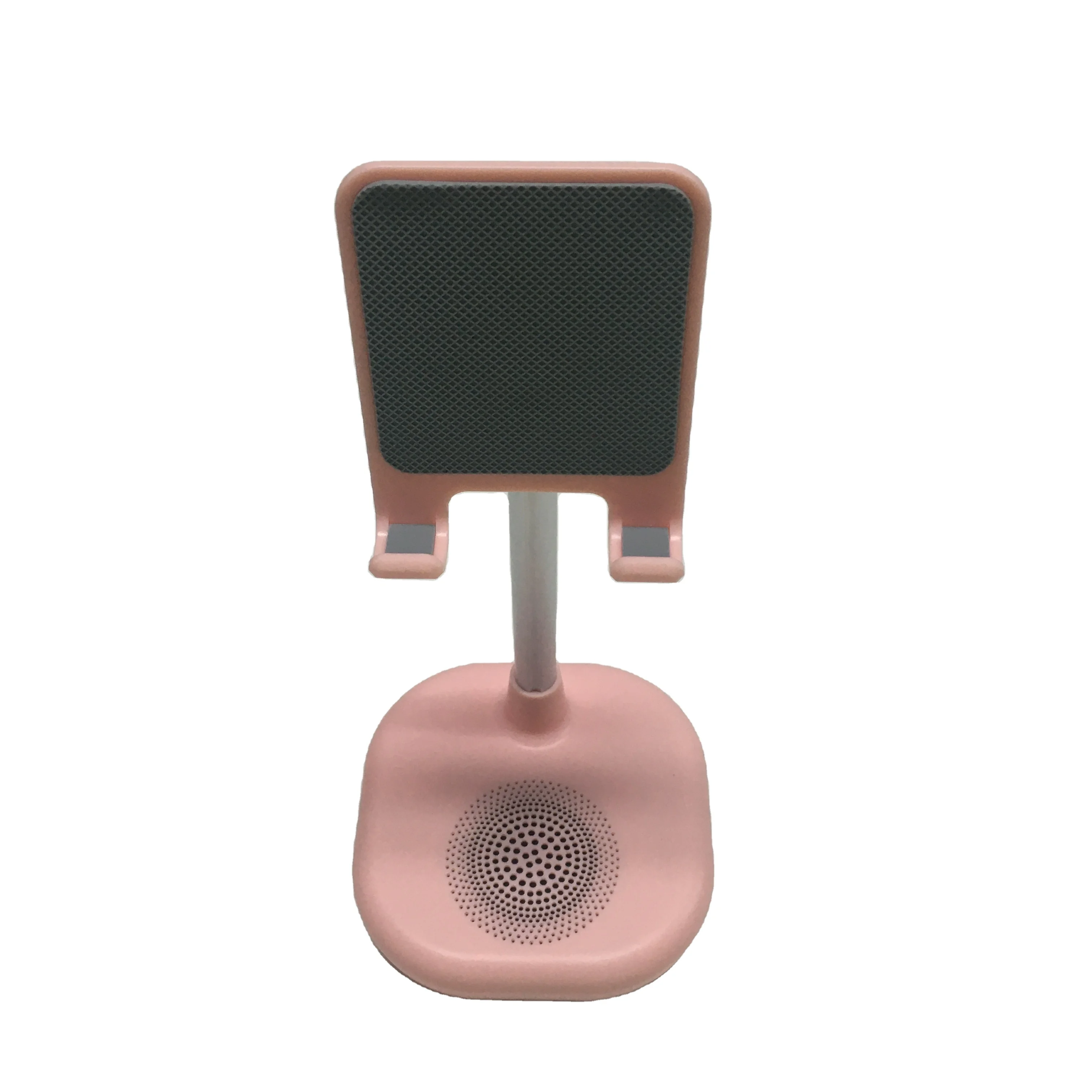 

Mini wireless BT speaker potable stand speaker Height adjustable for phone and tablet speaker stands