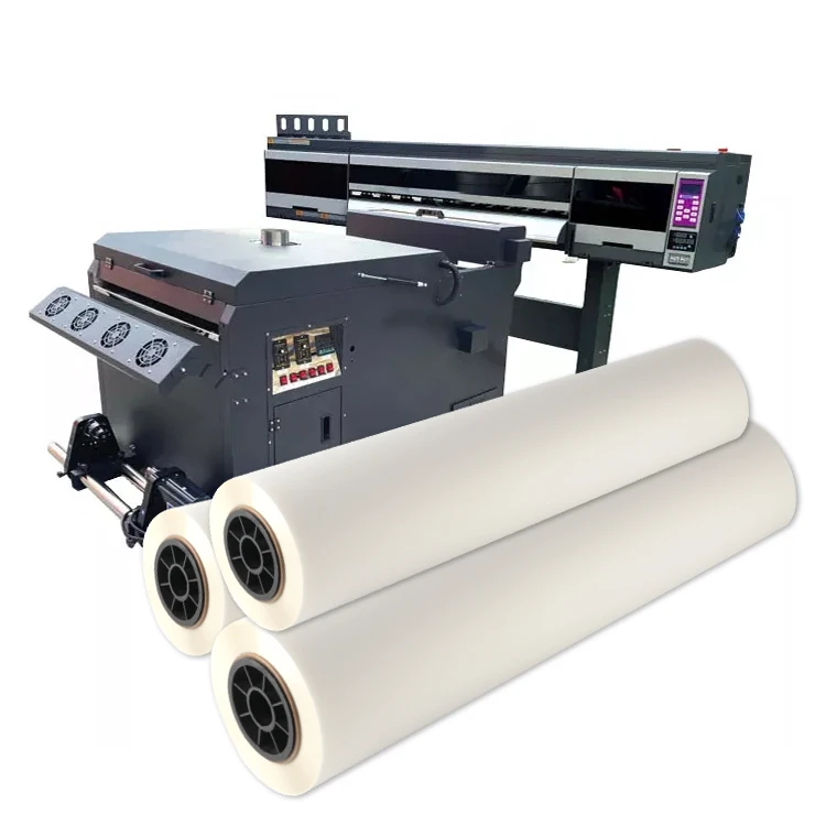 

Premium 24 Inches 30 60 cm 330mm 100 Meters Roll Matt Cold Peel Transfer DTF Paper DTF PET Inkjet Film For Shirts