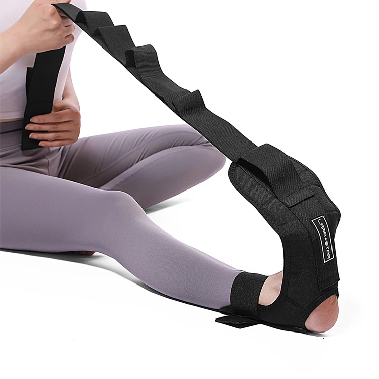 

Wholesale Fitness Yoga Leg Stretcher Ankle Foot Stretching Strap For Plantar Fasciitis Recovery