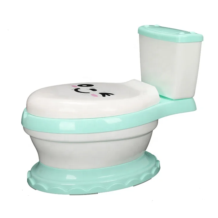 

2019 latest manufacturer direct selling new design of anti-slip training children simulation public toilet color, Pink/blue/green