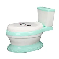 

2019 latest manufacturer direct selling new design of anti-slip training children simulation public toilet color