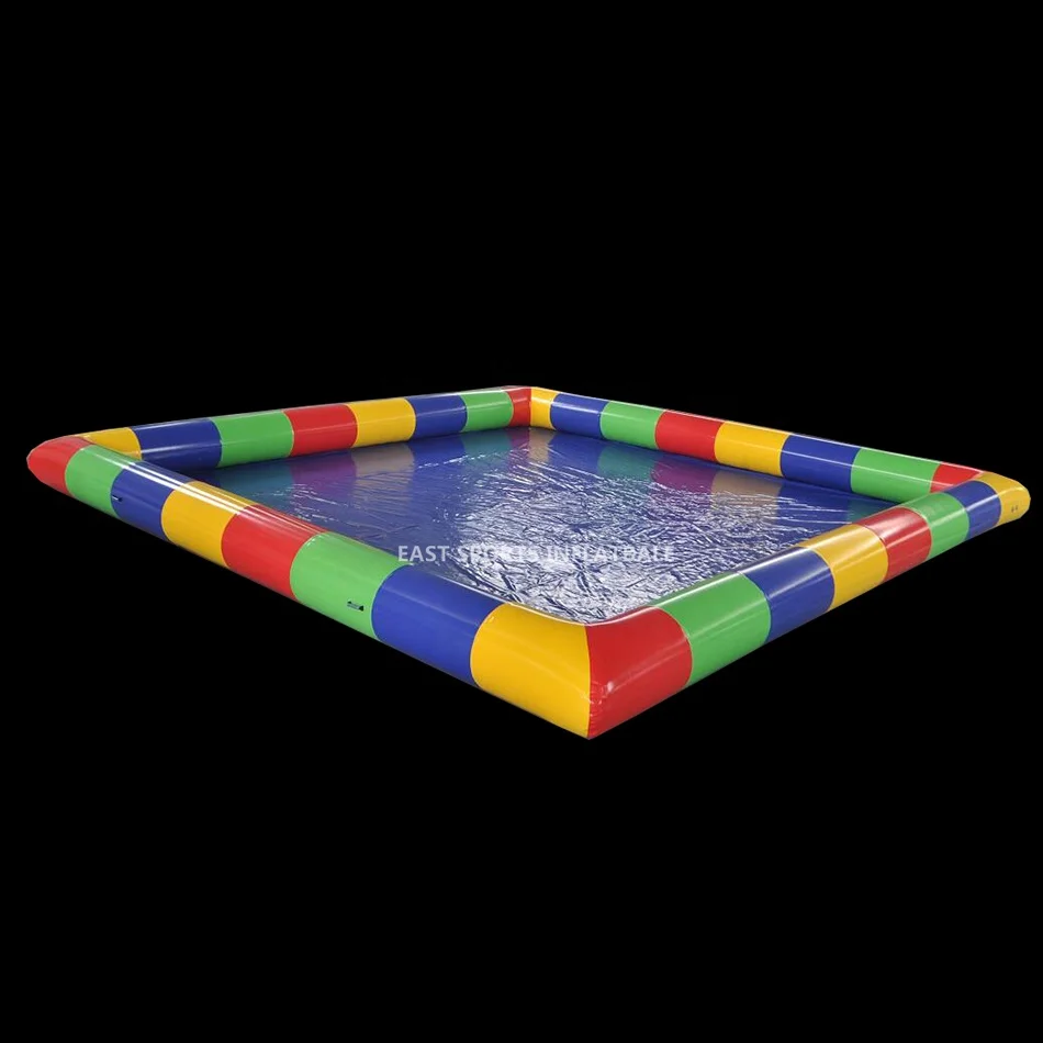 

High quality 12ft tiny inflatable pool, intex children's pools, square pool for kids and adult, Red,yellow, dark blue,green,light blue ,pink, black,orange,purple,etc.