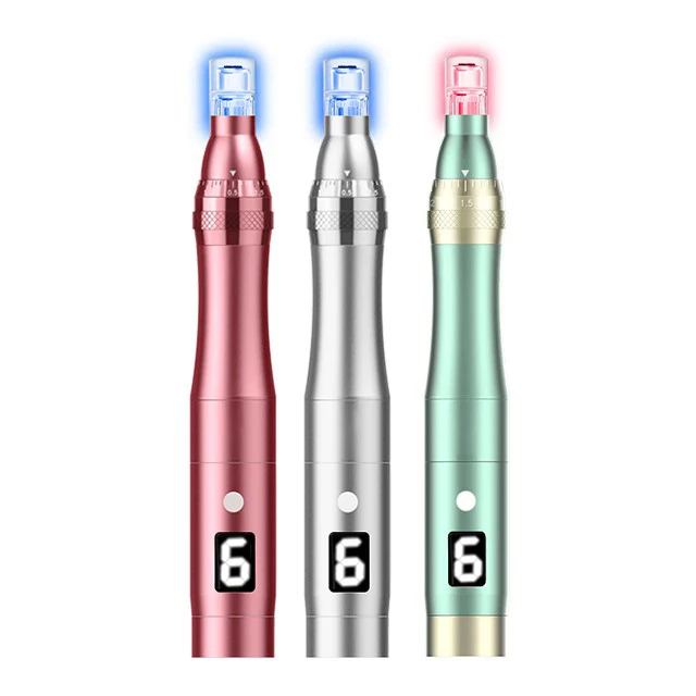 

Auto microneedle derma pen with CE Derma pen dermapen electricity Wrinkle Remove Derma Pen, Rose gold,silver,green