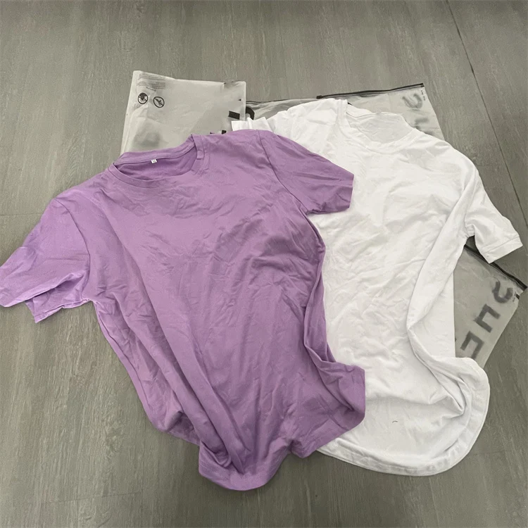 

Factory Brand Clothes Stocks Short-sleeved Wholesale man T-shirt, Mix color