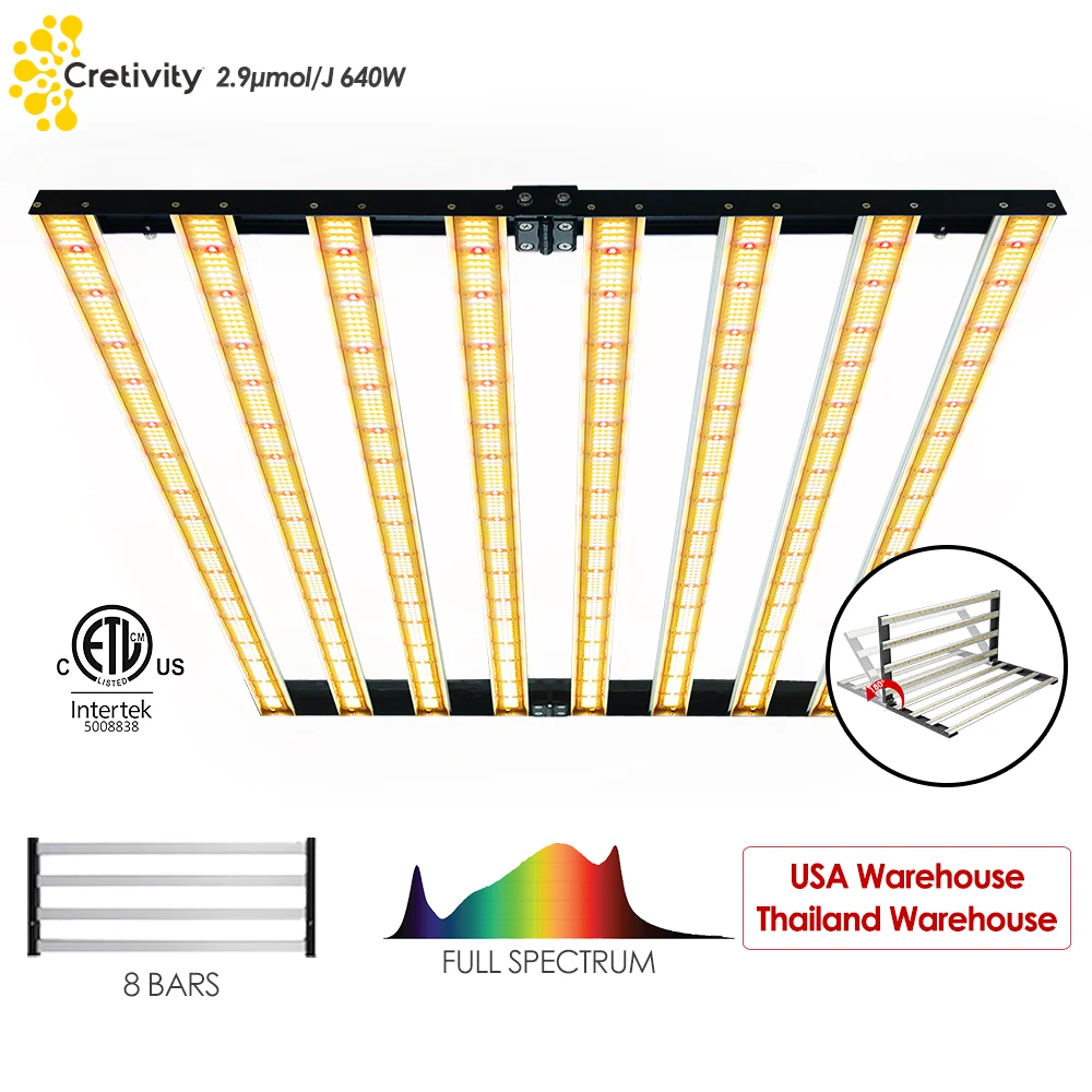 

CRETIVITY wholesale Quality Assurance HPS replacement indoor lm301h strip full spectrum 600w led grow light review