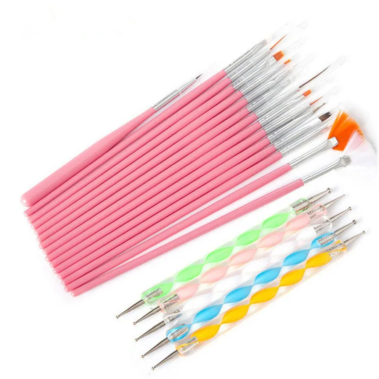 

HotSelling 100% Sable Acrylic Nails Oval Nail Art Brush