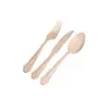 Gift Spoon And Fork Wedding Competitive Price Utility Wholesale Wooden Cutlery