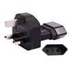 Industrial adaptor plug 13A fuse gb plug to eu standard socket electrical pin conversion full copper