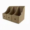 Collapsible Desktop Corrugated Cardboard File Folder for book