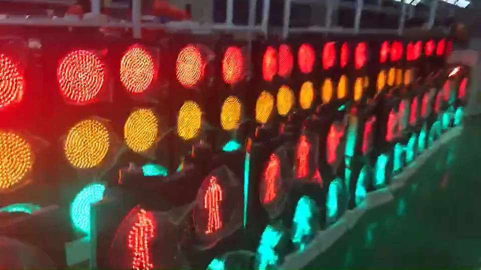 Dynamic Red And Green Ip68 300mm Smart Led Pedestrian Traffic Signal ...