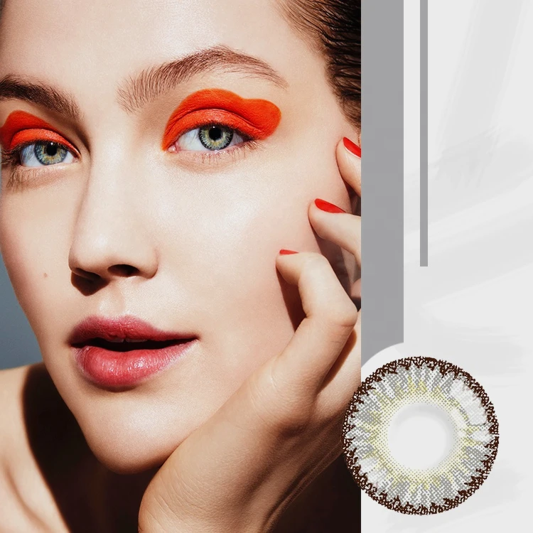 Polyflex Factory Direct Supply Twinkle High Quality natural color contact lenses lentes de contacto