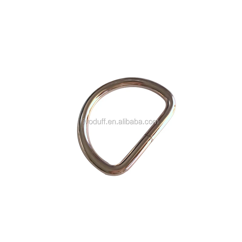 

Ivoduff Manufacture Brass Material D Ring With Bulk Price, Nickle