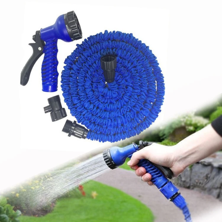 

Gourmet faucets tube PVC water pipe retractable expandable garden hose, Blue /green / custom