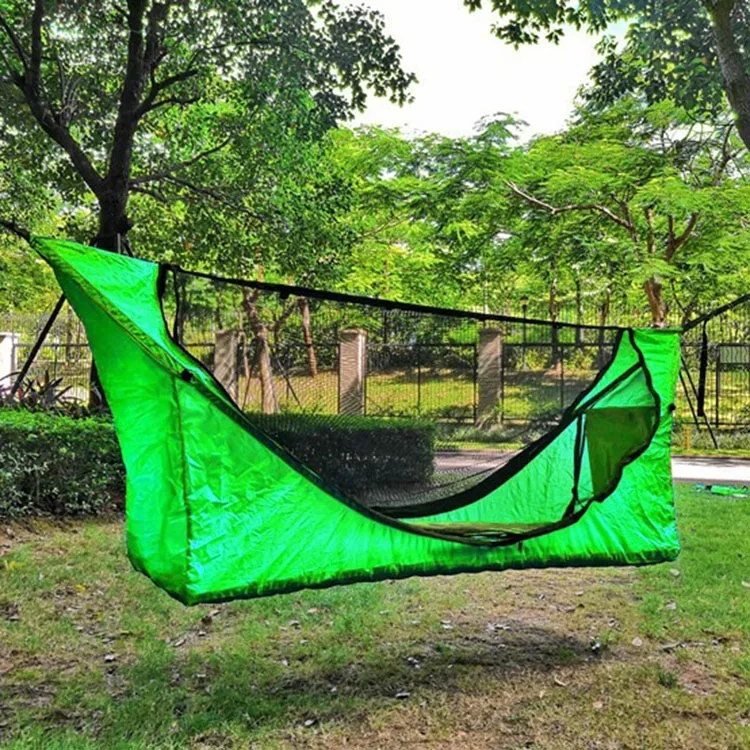 

Protable Mosquito Net Hammock Bivy Canopy Tent Outdoor Camping Brushcraft Suspension Tent