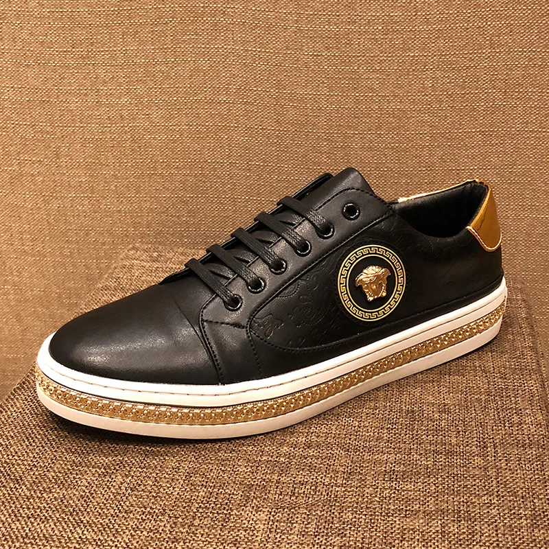 

Designer Running Shoes Famous Luxury fashion Paris Brand men shoes size, White,black